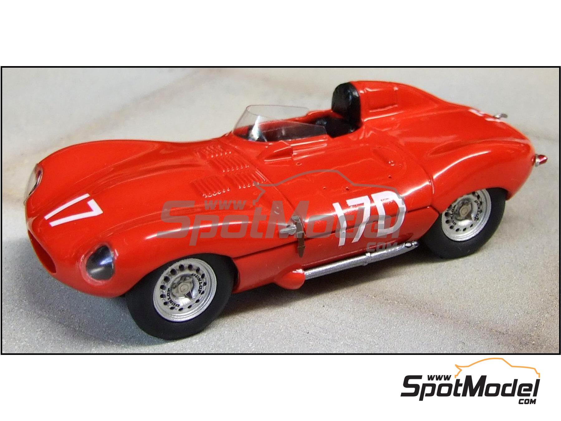 Marsh Models MM263: Car scale model kit 1/43 scale - Jaguar D-Type